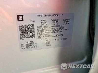 Zdjęcie 14 z 14 samochodu: 2020 CADILLAC XT6 SPORT VIN:1GYKPHRS5LZ208182 - miniatura
