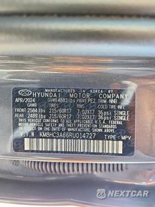 Zdjęcie 13 z 13 samochodu: 2024 HYUNDAI KONA SEL VIN:KM8HC3A66RU014727 - miniatura