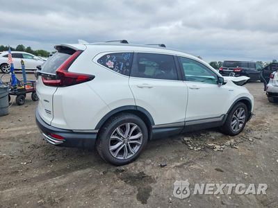 Trzecie zdjęcie samochodu z tyłu: 2021 HONDA CR-V TOURING VIN:7FART6H91ME038546 - miniatura