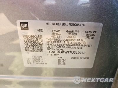 Zdjęcie 14 z 14 samochodu: 2023 CHEVROLET TRAVERSE LT VIN:1GNERGKW7PJ310762 - miniatura