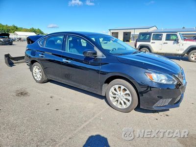 Czwarte zdjęcie samochodu z boku: 2018 NISSAN SENTRA SV VIN:3N1AB7AP6JL657489 - miniatura