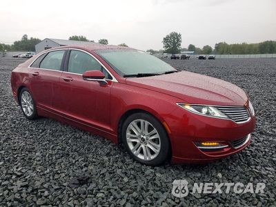 Czwarte zdjęcie samochodu z boku: 2016 LINCOLN MKZ VIN:3LN6L2G97GR633070 - miniatura