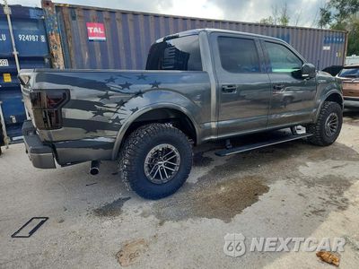 Trzecie zdjęcie samochodu z tyłu: 2018 FORD F150 SUPERCREW VIN:1FTEW1EG7JFB57314 - miniatura