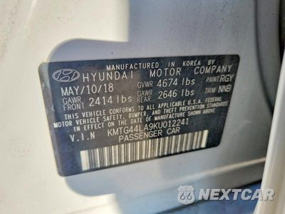 Zdjęcie 12 z 12 samochodu: 2019 GENESIS G70 2.0T ADVANCED VIN:KMTG44LA9KU012241 - miniatura