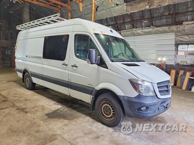 Czwarte zdjęcie samochodu z boku: 2016 MERCEDES-BENZ SPRINTER 2500 VIN:8BTPE8DD7GE127135 - miniatura
