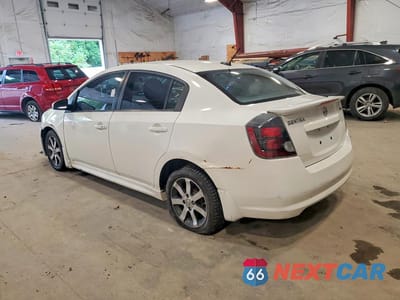Drugie zdjęcie samochodu z przodu: 2012 NISSAN SENTRA 2.0 VIN:3N1AB6AP1CL771834 - miniatura