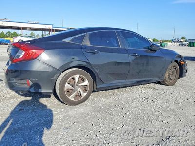 Trzecie zdjęcie samochodu z tyłu: 2020 HONDA CIVIC LX VIN:2HGFC2F61LH594494 - miniatura