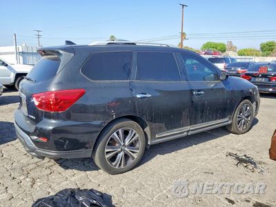 Trzecie zdjęcie samochodu z tyłu: 2020 NISSAN PATHFINDER PLATINUM VIN:5N1DR2DN3LC601118 - miniatura