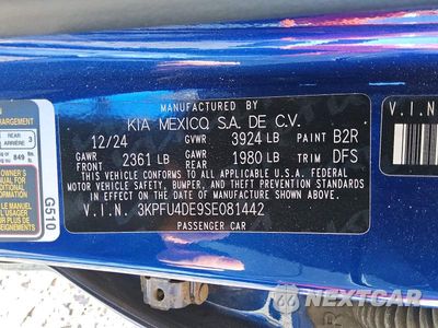 Zdjęcie 12 z 13 samochodu: 2025 KIA K4 EX VIN:3KPFU4DE9SE081442 - miniatura