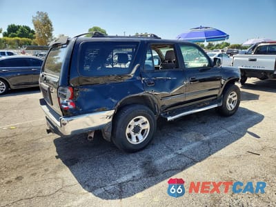 Trzecie zdjęcie samochodu z tyłu: 1999 TOYOTA 4RUNNER SR5 VIN:JT3GN86R2X0134639 - miniatura