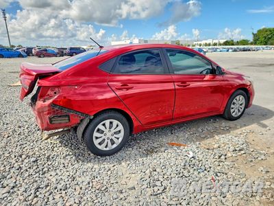Trzecie zdjęcie samochodu z tyłu: 2021 HYUNDAI ACCENT SE VIN:3KPC24A64ME146416 - miniatura