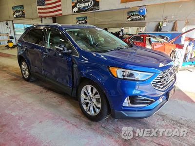 Czwarte zdjęcie samochodu z boku: 2020 FORD EDGE TITANIUM VIN:2FMPK4K97LBB49547 - miniatura
