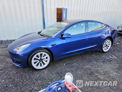 2022 TESLA MODEL 3 5YJ3E1EA5NF368933 - główne zdjęcie licytacji z USA - miniatura