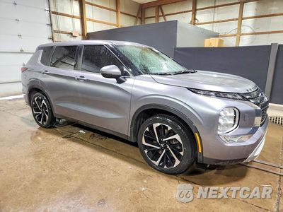 Czwarte zdjęcie samochodu z boku: 2022 MITSUBISHI OUTLANDER SE VIN:JA4J4UA83NZ011124 - miniatura