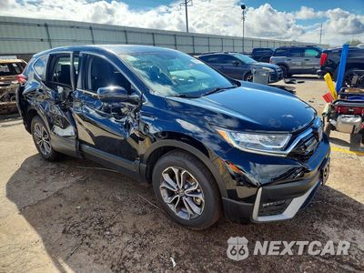 Czwarte zdjęcie samochodu z boku: 2022 HONDA CR-V EX VIN:5J6RT6H57NL023566 - miniatura
