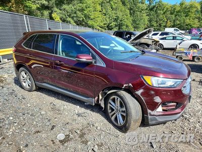 Czwarte zdjęcie samochodu z boku: 2019 FORD EDGE SEL VIN:2FMPK4J92KBC32805 - miniatura