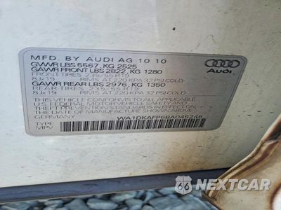 Zdjęcie 13 z 13 samochodu: 2011 AUDI Q5 VIN:WA1DKAFP6BA045246 - miniatura