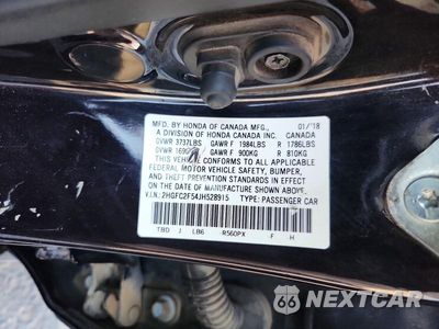 Zdjęcie 12 z 12 samochodu: 2018 HONDA CIVIC LX VIN:2HGFC2F54JH528915 - miniatura