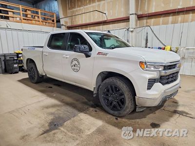 Czwarte zdjęcie samochodu z boku: 2024 CHEVROLET SILVERADO K1500 LT VIN:1GCUDDED9RZ184663 - miniatura