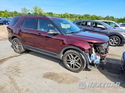 Czwarte zdjęcie samochodu z boku: 2018 FORD EXPLORER SPORT VIN:1FM5K8GT6JGA22927 - miniatura