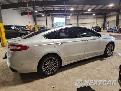 Trzecie zdjęcie samochodu z tyłu: 2013 FORD FUSION TITANIUM VIN:3FA6P0K94DR196926 - miniatura