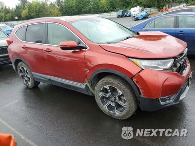 Czwarte zdjęcie samochodu z boku: 2019 HONDA CR-V TOURING VIN:5J6RW2H9XKL014245 - miniatura