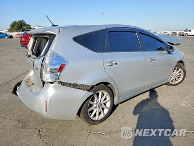 Trzecie zdjęcie samochodu z tyłu: 2013 TOYOTA PRIUS V FIVE VIN:JTDZN3EU0D3248355 - miniatura