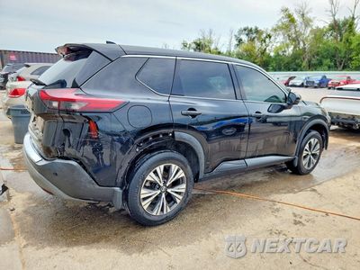 Trzecie zdjęcie samochodu z tyłu: 2021 NISSAN ROGUE SV VIN:5N1AT3BB8MC723297 - miniatura