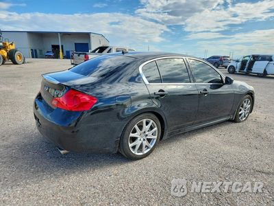Trzecie zdjęcie samochodu z tyłu: 2009 INFINITI G37 SEDAN BASE VIN:JNKCV61E29M304544 - miniatura