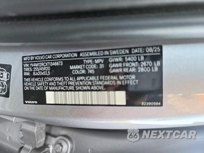 Zdjęcie 14 z 15 samochodu: 2026 VOLVO XC60 PLUS VIN:YV4M12RM7T1491453 - miniatura