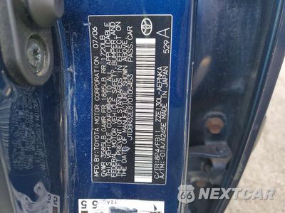 Zdjęcie 12 z 12 samochodu: 2007 TOYOTA COROLLA LE VIN:JTDBR32E870105453 - miniatura