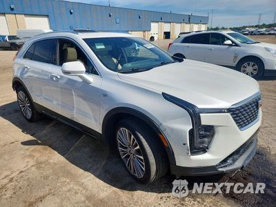 Czwarte zdjęcie samochodu z boku: 2024 CADILLAC XT4 PREMIUM LUXURY VIN:1GYFZDR48RF100140 - miniatura