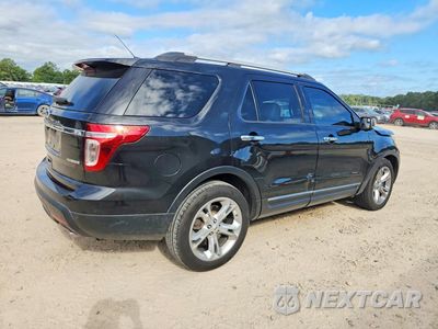 Trzecie zdjęcie samochodu z tyłu: 2015 FORD EXPLORER LIMITED VIN:1FM5K7F82FGB74458 - miniatura