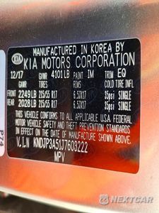 Zdjęcie 13 z 13 samochodu: 2018 KIA SOUL + VIN:KNDJP3A51J7603222 - miniatura