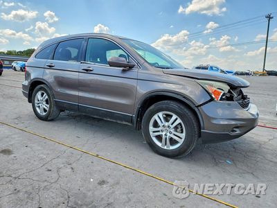 Czwarte zdjęcie samochodu z boku: 2010 HONDA CR-V EXL VIN:5J6RE3H71AL015581 - miniatura