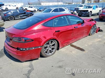 Trzecie zdjęcie samochodu z tyłu: 2023 TESLA MODEL S VIN:5YJSA1E55PF525924 - miniatura