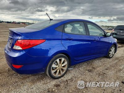 Trzecie zdjęcie samochodu z tyłu: 2014 HYUNDAI ACCENT GLS VIN:KMHCU4AE1EU596668 - miniatura