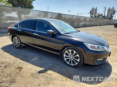 Czwarte zdjęcie samochodu z boku: 2015 HONDA ACCORD SPORT VIN:1HGCR2F55FA216481 - miniatura