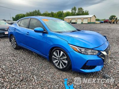 Czwarte zdjęcie samochodu z boku: 2020 NISSAN SENTRA SV VIN:3N1AB8CV3LY313383 - miniatura