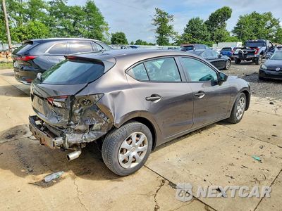 Trzecie zdjęcie samochodu z tyłu: 2014 MAZDA 3 SPORT VIN:3MZBM1K76EM121128 - miniatura