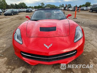 Piąte zdjęcie samochodu w środku: 2014 CHEVROLET CORVETTE STINGRAY 3LT VIN:1G1YF3D74E5115780 - miniatura