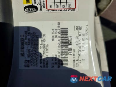 Zdjęcie 12 z 12 samochodu: 2008 FORD FUSION SEL VIN:3FAHP08178R211774 - miniatura