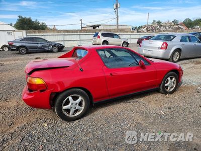 Trzecie zdjęcie samochodu z tyłu: 1995 HONDA CIVIC DEL SOL VIN:JHMEG2179SS000318 - miniatura