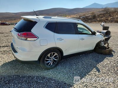 Trzecie zdjęcie samochodu z tyłu: 2015 NISSAN ROGUE SL VIN:5N1AT2MV3FC896827 - miniatura