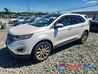 2017 FORD EDGE TITANIUM 2FMPK4K94HBC20274 - główne zdjęcie licytacji z USA - miniatura