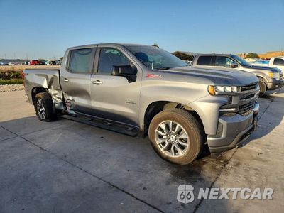 Czwarte zdjęcie samochodu z boku: 2021 CHEVROLET SILVERADO K1500 RST VIN:3GCUYEET2MG396086 - miniatura