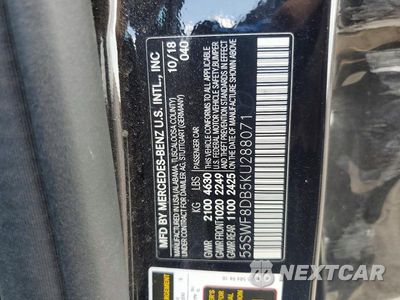Zdjęcie 13 z 13 samochodu: 2019 MERCEDES-BENZ C 300 VIN:55SWF8DB5KU288071 - miniatura