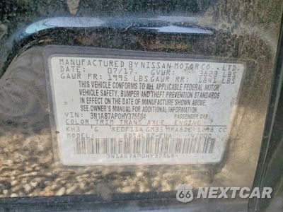Zdjęcie 12 z 12 samochodu: 2017 NISSAN SENTRA S VIN:3N1AB7AP0HY375684 - miniatura