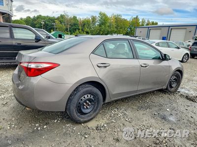 Trzecie zdjęcie samochodu z tyłu: 2016 TOYOTA COROLLA LE VIN:2T1BURHE7GC596158 - miniatura