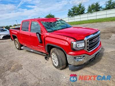 Czwarte zdjęcie samochodu z boku: 2016 GMC SIERRA K1500 SLE VIN:3GTU2MEC1GG125164 - miniatura